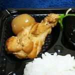 ランチタイム - 手羽元、玉こんにゃく