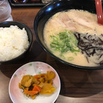 一成 - らーめん こく味＝５００円ごはんセット＝１００円←ランチタイム