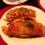 にぎり長次郎 - 炙りサーロイン　わさび