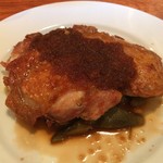 ハーブ鶏のパリパリ焼ジンジャーソース