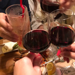 煙 燻製バル トリベーネ - 最後は赤やで～☆彡