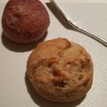 ホテルグランバッハ熱海クレッシェンド - さらに別の味のパン（赤ワイン・栗&くるみ）