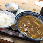 もりしげ - カレーうどん定食９５０円