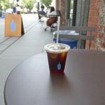 ブルーボトルコーヒー ポップアップストア - 今回は、エチオピアの豆を使った「アイスコーヒー」500円を注文。