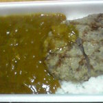 日の丸弁当 - ハンバーグカレー　2011/4/8ver