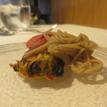 ウシマル - かぼちゃの花のオーブン焼き