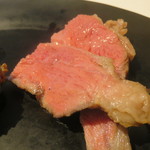 ウシマル - 九十九里オーシャンスタービーフのステーキ