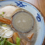 ちっきん - 限定 特濃煮干中華そばスープ