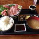 もてなしや - 大トロ盛りもり定食￥２２００