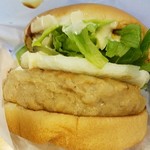 ロッテリア - 半熟月見つくねバーガー390円