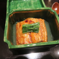 日本料理 晴山 - 29年9月　宍道湖鰻、湯葉　餡かけ