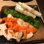 牛わか - 野菜焼き