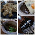 龍園 - カレーライスとテールスープ。