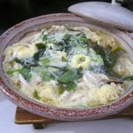 味 三秀 - そしてこの時期の室見川の名物白魚の卵とじです。