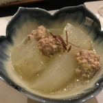 日名田 - 冬瓜と鴨つくねの煮込み