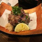 酒処 依屋 - 秋刀魚のなめろう