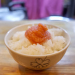 二代目 白神 - 明太子ご飯…150円