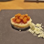 Point - イチジクにサントモールというチーズ。