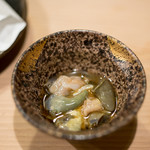 うを徳 - 2017.9 姫鮑の肝ポン酢