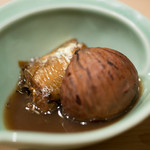 うを徳 - 2017.9 根室秋刀魚有馬煮 愛媛中山栗渋皮煮