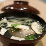 うを徳 - 2017.9 岩手松茸と徳島海老芋のお椀