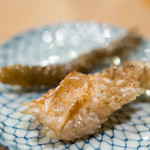 うを徳 - 2017.9 愛媛八幡浜白川甘鯛の鱗付き皮煎餅