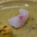 うを徳 - 八幡濱（やはたはま）の白尼鯛（しろあまだひ）魥（さしみ）