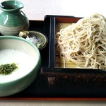 Kamesugi Soba - 冷やしとろろそば