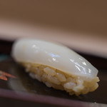 うを徳 - 甲烏賊（かふいか、=すみいか）新子（しんこ）