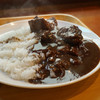 ガンジー - 料理写真:ビーフカレー、肉がたっぷり