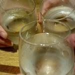 海鮮処 北の味大助 - 日本酒で乾杯です