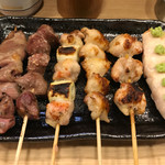 カドクラ商店 - 焼き鳥盛り合わせ