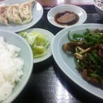 らんらん - 青椒肉絲定食