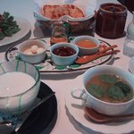 亀の井別荘 - 洋室朝食