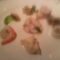 ヴォーロ・コズィ - ベネツィア風魚介前菜の盛り合わせ