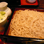 一茶庵 - 盛り蕎麦（大盛り）650円