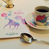 レストラン ブリーズヴェール - メニューカードとお揃いデザイン