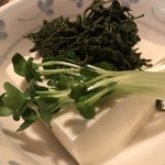 もみぢ - 青山椒の豆腐