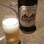 Amimoto Bekkan - 中瓶ビール 680円 2017年9月