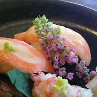 網元 別館 - ■単品■ ③生かに にぎり 2,808円 2017年9月