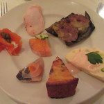 オ・タン・ペルデュ - 前菜盛り合わせ