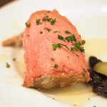 モンテ - ランチコース 1650円 の鶏レバーのパテ ポルト酒風味 はちみつを添えて