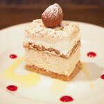 モンテ - ランチコース 1650円 のモンブラン