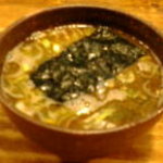 翔丸 - つけ麺スープです。もう、とろっとろで。。。
