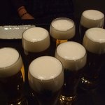 九州名物とめ手羽 - 生ビールで乾杯♪