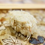 鮨おおね田 - ［2017/09］寿司④ 毛がにの握り