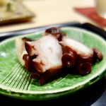 鮨おおね田 - ［2017/09］酒肴① たこの桜煮