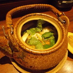 Shukoushunsai Ayahito - 鱧と松茸の土瓶蒸し
