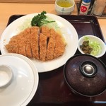 銀座梅林 - ロースカツ定食