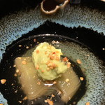 SHUN - 翡翠茄子の煮浸し ずんだ味噌